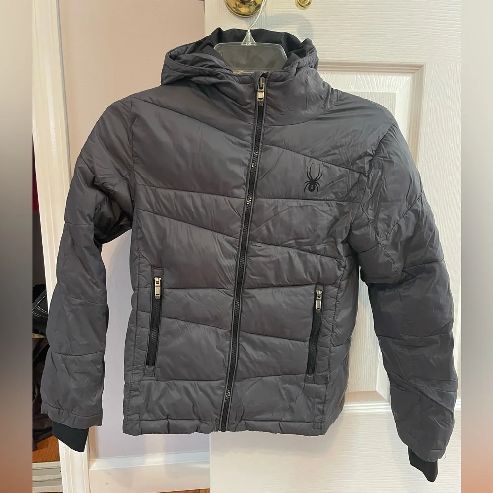 Spyder puffer jacket boys size S